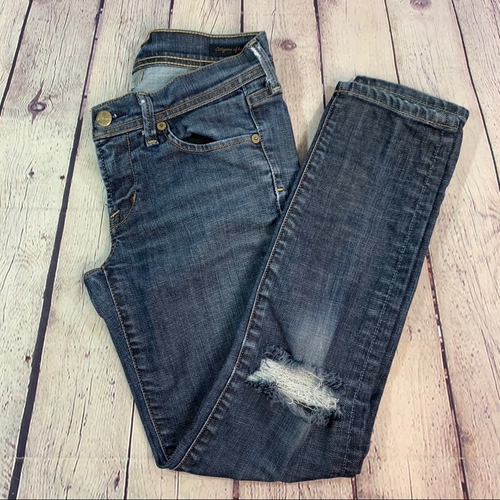 Citizens of Humanity Haley Distressed Ankle Pant